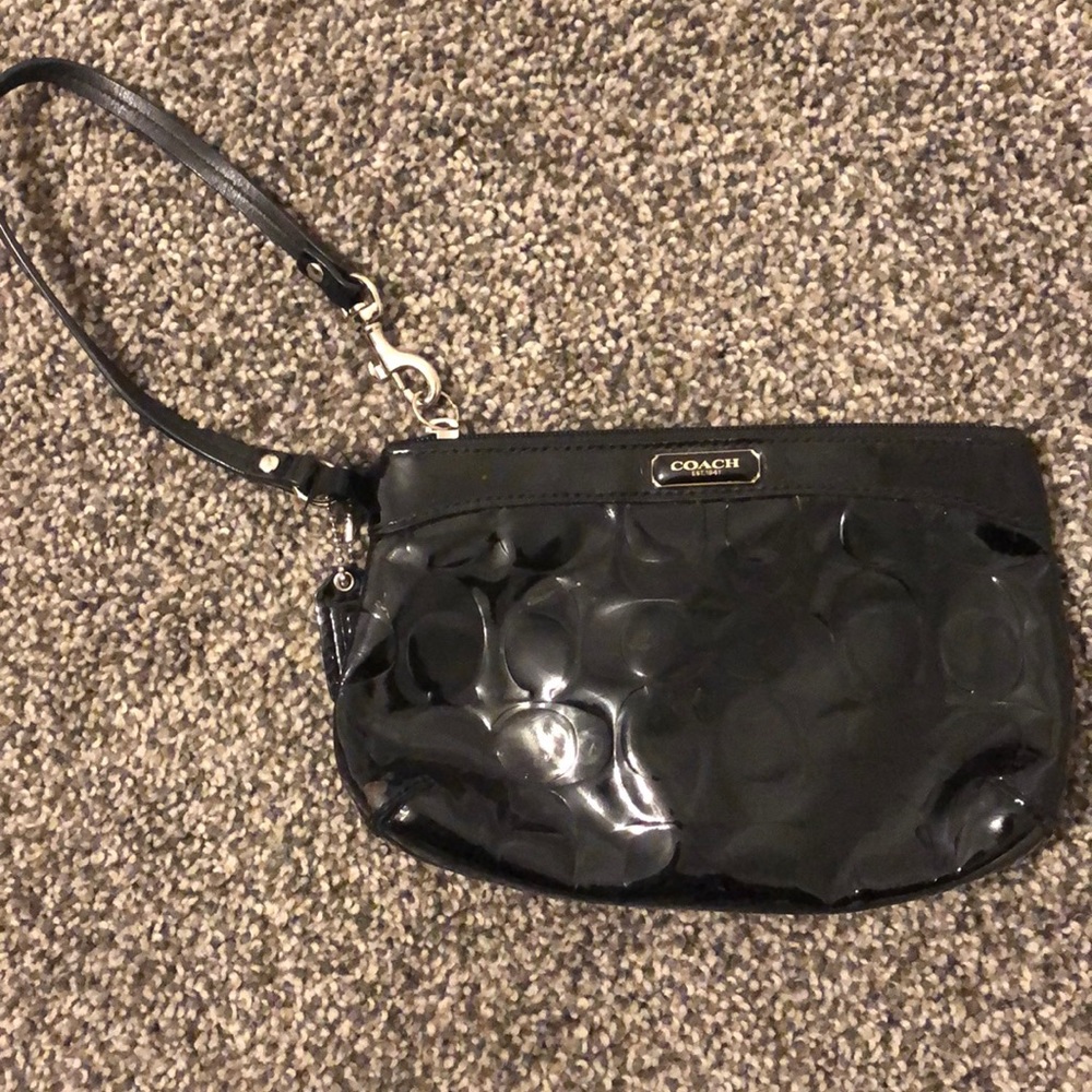 BLACK COACH WRISTLET